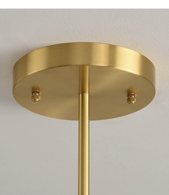 Люстра светодиодная потолочная 6007 (Золотистый) 5 плафонов Киев - изображение 10