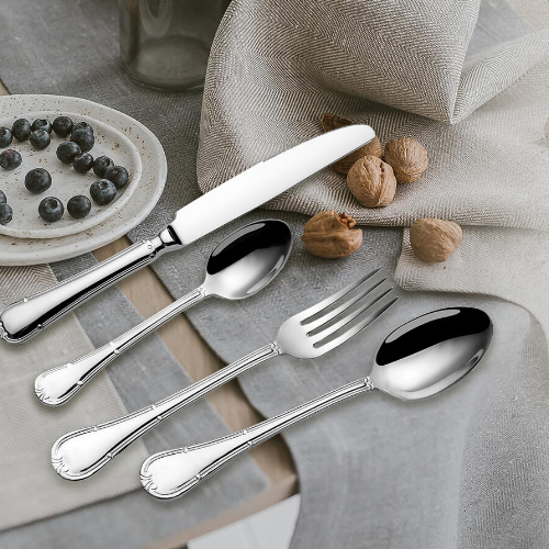 Набір столових приборів 24 предмети золотий MR-1529-24 Maestro Житомир - фото 2