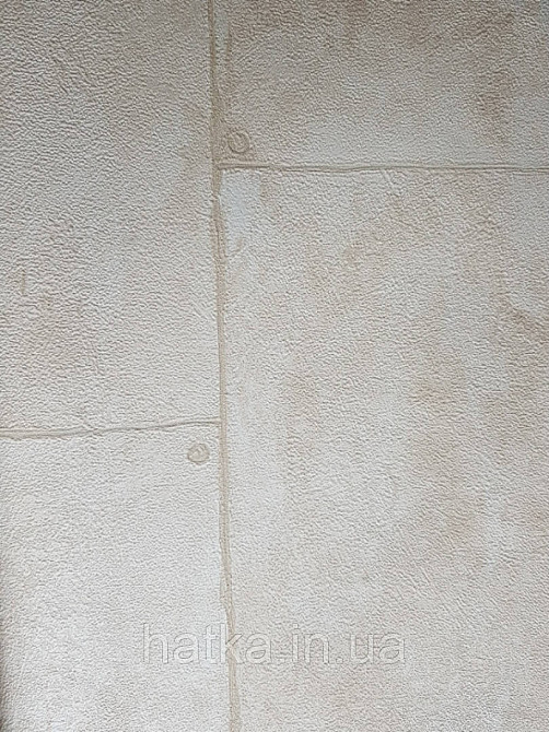 Шпалери вінілові на флізеліні Marburg Loft 0.53х10 кава з молоком під плитку штукатурку лофт Київ - фото 1