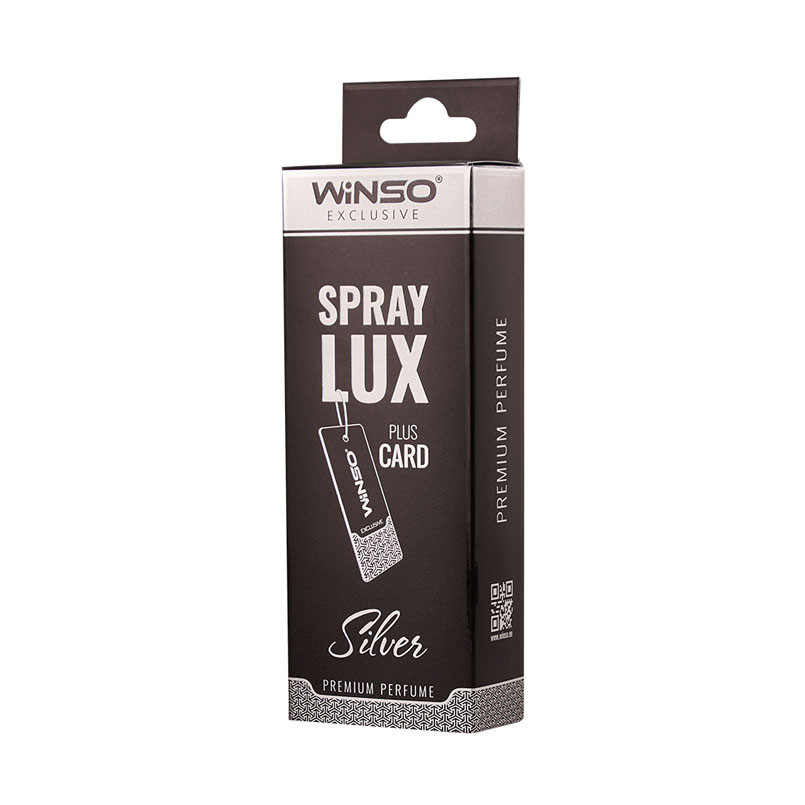 Ароматизатор в инд. упаковке Winso Spray Lux Exclusive plus Card - Silver Львов - изображение 2