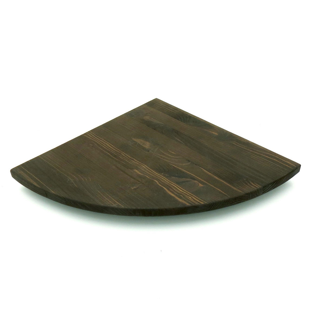 Кутова настінна полиця "Кабарет 35" мокко Миколаїв - фото 1