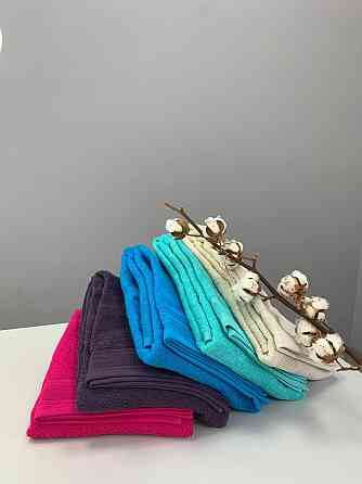 Полотенце махровое Ideal Textile с бордюром однотонное плотность 360 г/м2 70х130 см (56860715) Черновцы