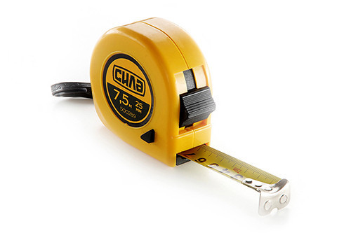 Рулетка Стандарт с магнитом 7,5м х 25мм СИЛА Ровно - изображение 1