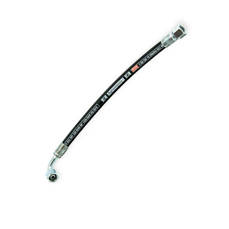 Рукав давления (РВД) угловой S24 L=0,4 2sn DN10 (Евро) высокого Мукачево - изображение 1