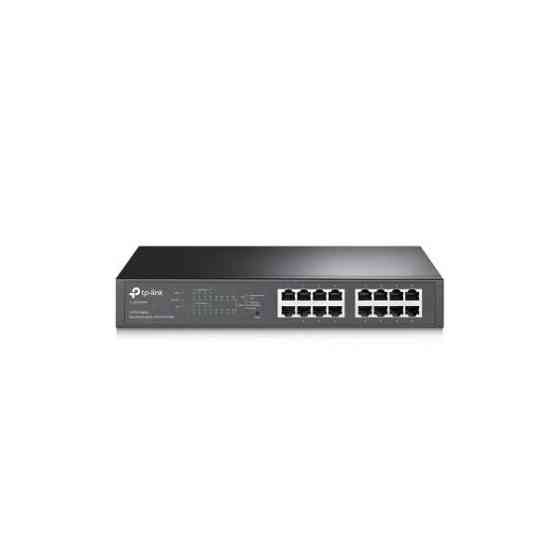 Комутатор TP-Link TL-SG1016PE 16x1GE/8xPoE+ 124.4 Вт, EasySmart (TL-SG1016PE) Киев