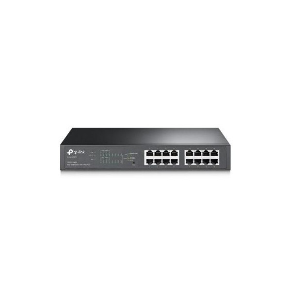 Комутатор TP-Link TL-SG1016PE 16x1GE/8xPoE+ 124.4 Вт, EasySmart (TL-SG1016PE) Киев - изображение 2