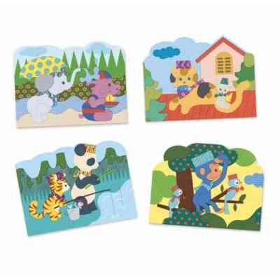 Набор для творчества Djeco Что вокруг? художественный комплект для рисования водой (DJ09065) Винница