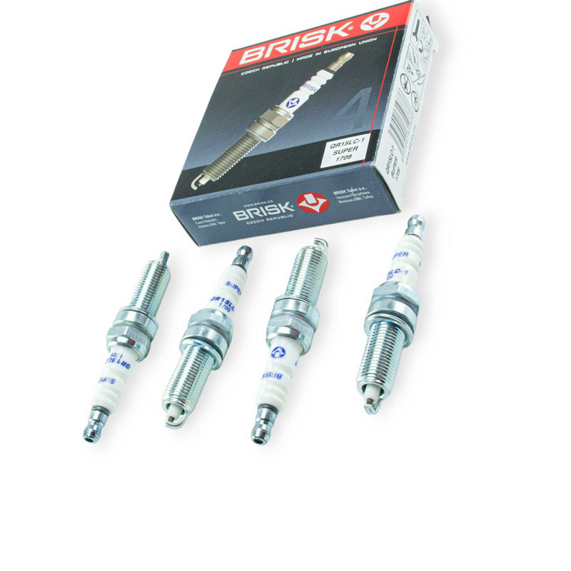 Свечи Super (QR15LC-1) Газель-Бизнес дв.А-274, Hyundai, KIA (4шт) Brisk Мукачево - изображение 1