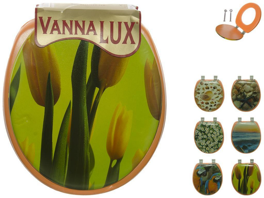 Сидіння для унітазу Vanna Lux м'яке бежеве Харків - фото 9