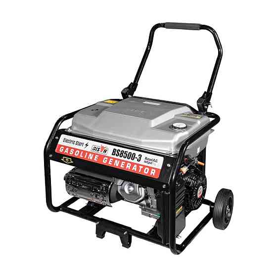 Генератор бензиновий трифазний 6 кВт Bison BS8500-3 (41-00408) Киев