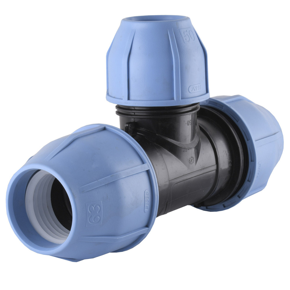 Тройник редукционный ПНД Vsplast 63*50*63 3004 Киев - изображение 2