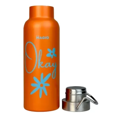 Термочашка Magio Okay 500 мл Помаранчева (MG-1041O) Винница