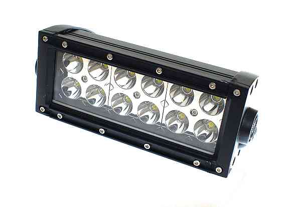 Світлодіодна фара AllLight A-36W 12chip CREE spot 9-30V бічне кріплення Харків