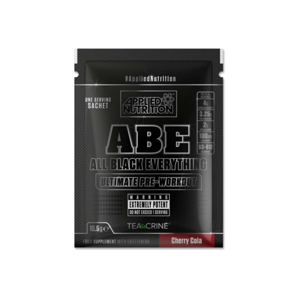 Предтренировочный комплекс Applied Nutrition ABE All Black Everything 10,5 g (Cherry Cola) Луцк - изображение 1