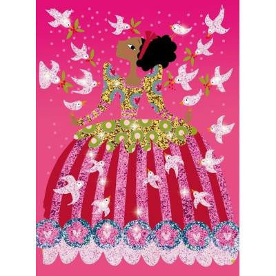 Набір для творчості Djeco Художній комплект малювання блистками Блискучі вбрання (DJ09500) Вінниця - фото 5