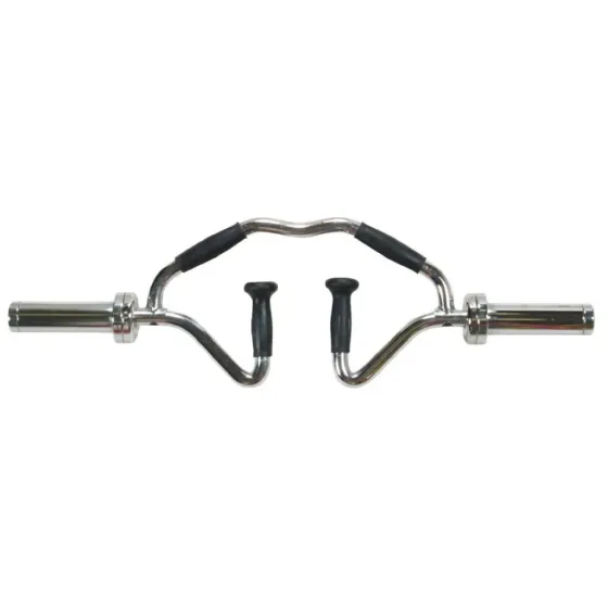 Гриф для штанги олімпійський York Fitness 86см 50мм з гумовими рукоятками Київ