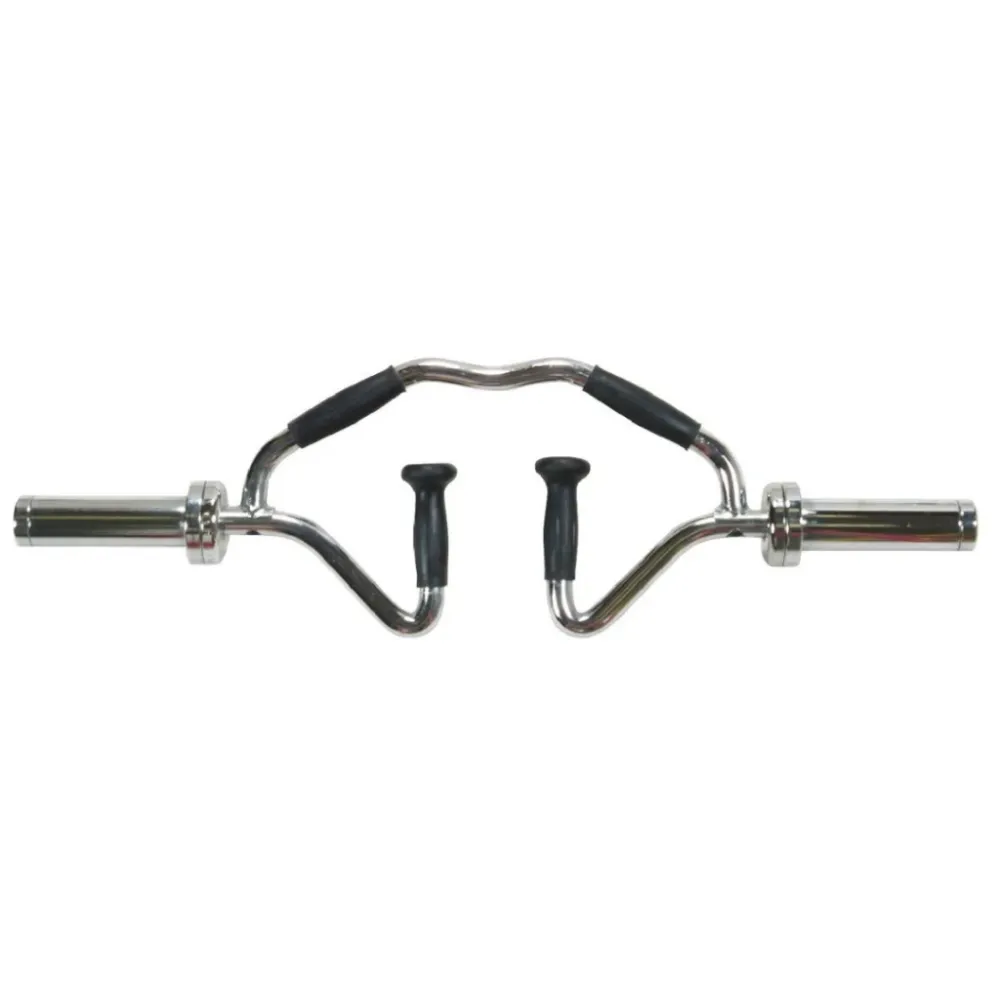 Гриф для штанги олімпійський York Fitness 86см 50мм з гумовими рукоятками Київ - фото 2