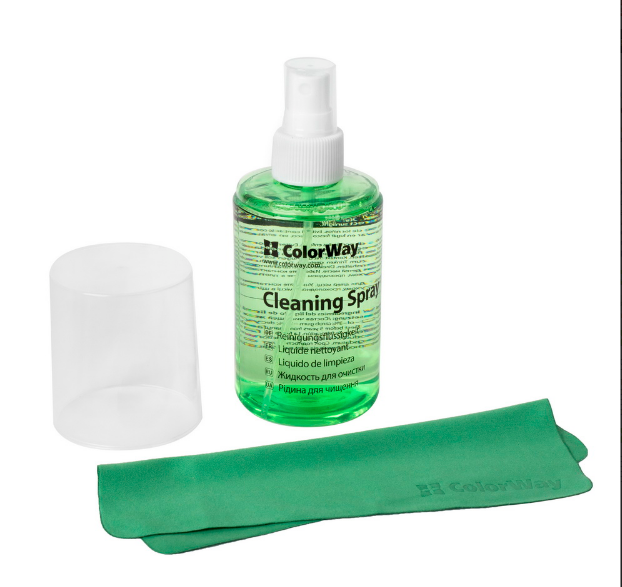 Набір чистячий для електроніки 200мл+2 мікрофібри ColorWay CW-5200 Житомир - фото 3