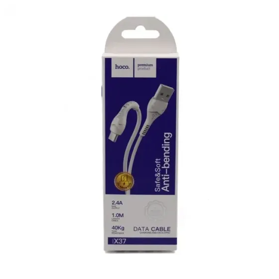 Кабель Hoco COOL DATA CABLE X37 USB to microUSB (v8) 1 метр, TPE Киев