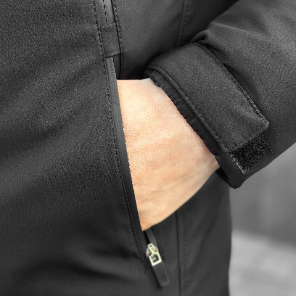 Мужская зимняя Куртка с капюшоном Pobedov Winter Jacket Motive ЗИМА Киев - изображение 7