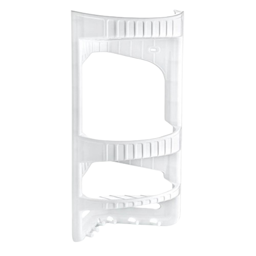 Полиця для ванної кімнати кутова біла 09166 ELIF Житомир