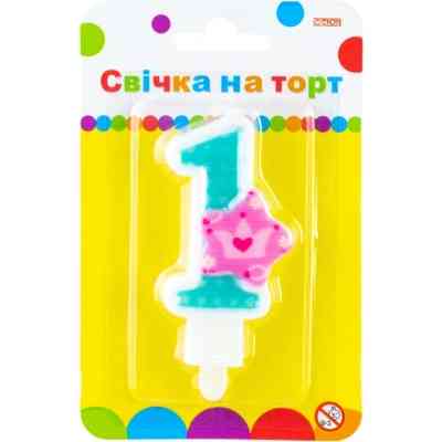 Свеча Maxi Princess "1" висотою 7,62 см (MX622050-1) Винница