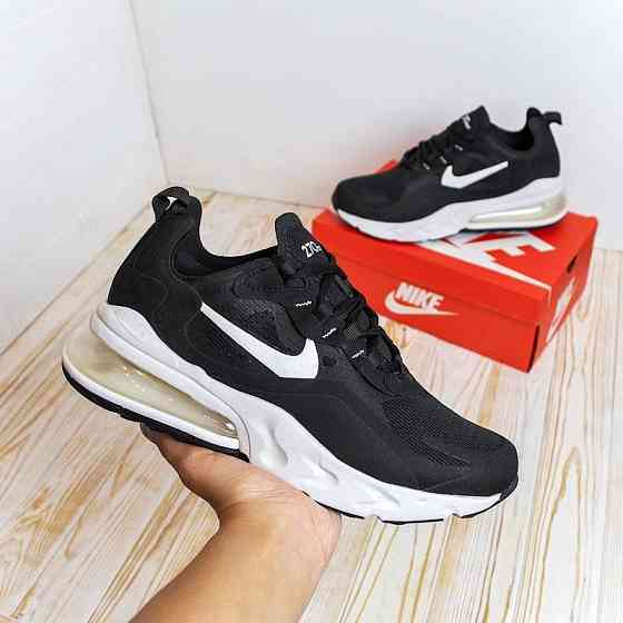 Кроссовки Nike 270 Сеточка Мужские Черные Найк с Амортизацией (размеры: 41,42,43,44,45) Видео Обзор - 53-1 Днепр