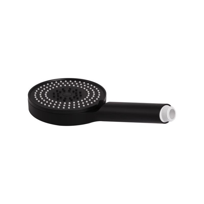 Лейка для ручного душа Qtap Rucni D 130 мм круглая QTRUC125BLM45951 Black Matt Харьков - изображение 3