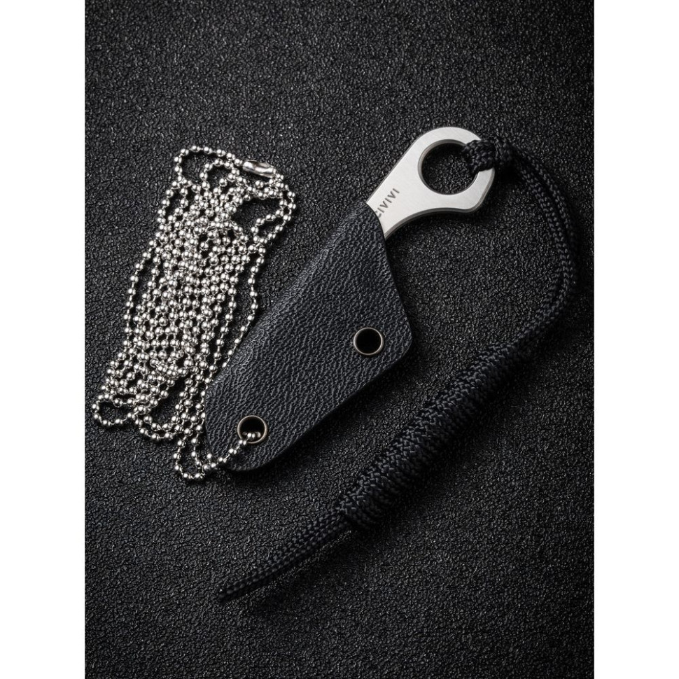 Ніж фіксований тактичний  Civivi Gramis, (2.6 см) 14C28N сірий Киев - изображение 17