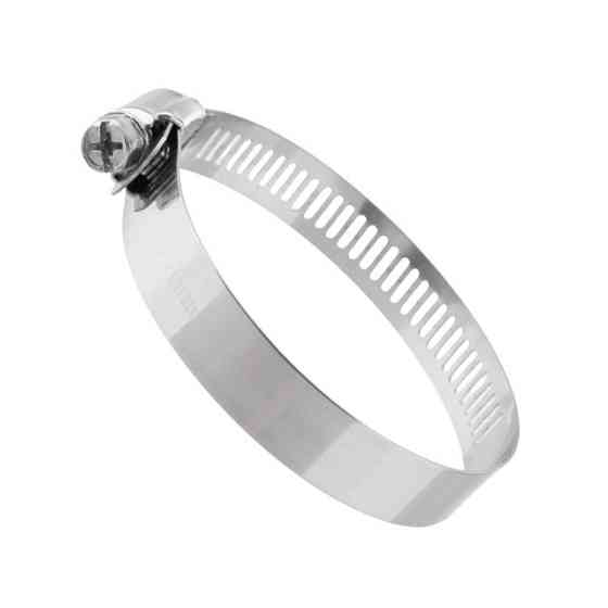 Хомут сталевий оцинкований, 12,7 мм, Ø - 46-70 мм INTERTOOL TC-0146 Київ