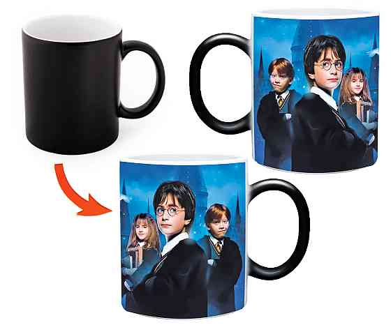 Чашка хамелеон з принтом Harry Potter (Гарі Потер) Одеса