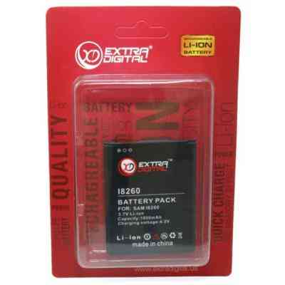 Аккумуляторная батарея Extradigital Samsung Galaxy GT-i8260 Galaxy Core (1800 mAh) (BMS6299) Винница