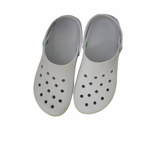 Сабо крокси жіночі білі легкі з великими дірками "Like Crocs" Київ - фото 8