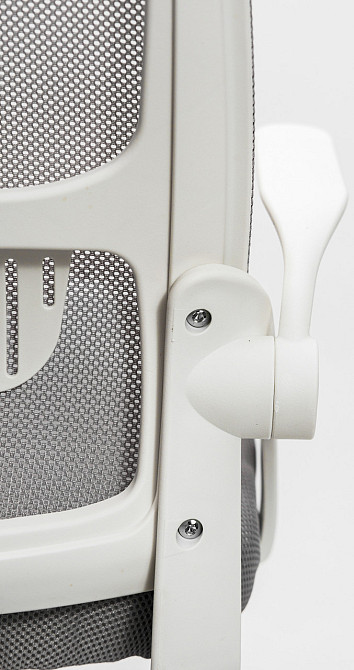 Кресло офисное Diego ErgoFlex сетка бело-серое Киев - изображение 9