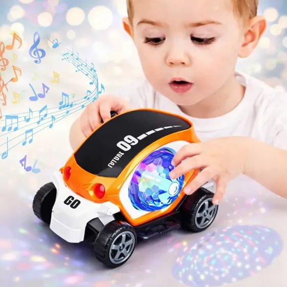 Машинка FUTURE 09 с вращением 360°, музыкой и LED подсветкой Коломыя