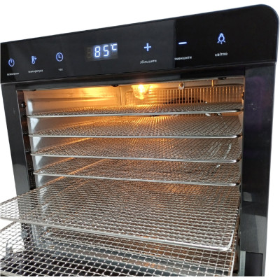 Сушка для овощей и фруктов Tekhniko DH-08D-BK Винница - изображение 8