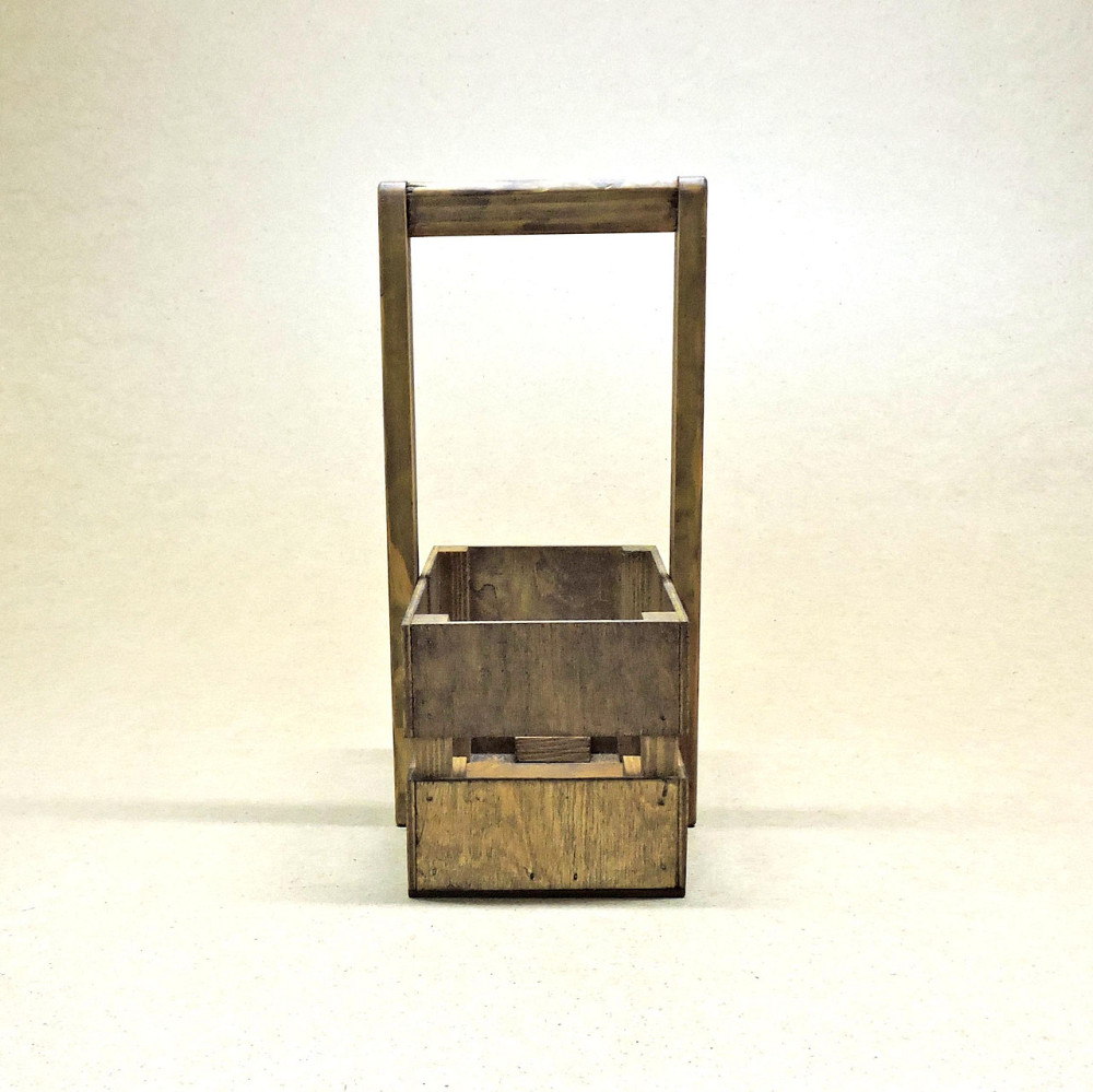 Подарунковий кошик "Шеллі 12х20" капучино Миколаїв - фото 6