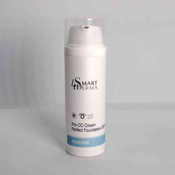 Smart4Derma Aquagen Pro-CC cream perfect foundation SPF 30 Усовершенствующий увлажняющий СС-крем 50 мл Днепр