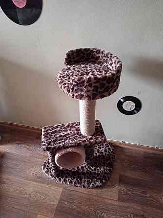 Когтеточка для кошек с лестницей ручной работы (высота 110см) 15/793 Киев