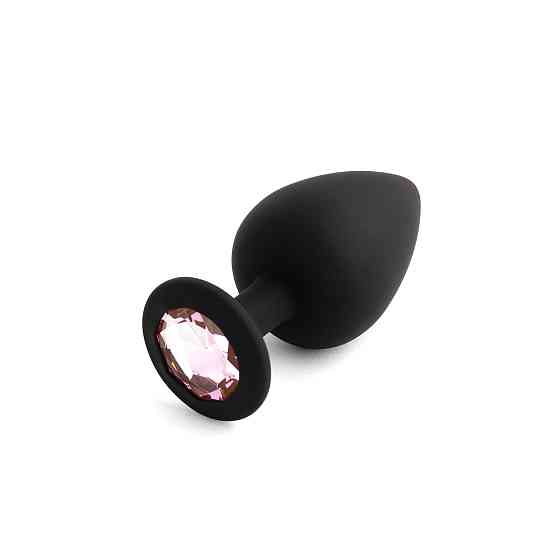 Силіконовий набір плагів Jewellery Silicone PLUG SET Black, чорний Sex Aura Київ