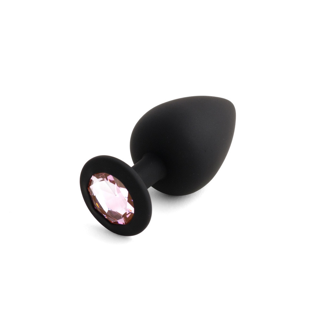 Силіконовий набір плагів Jewellery Silicone PLUG SET Black, чорний Sex Aura Київ - фото 3