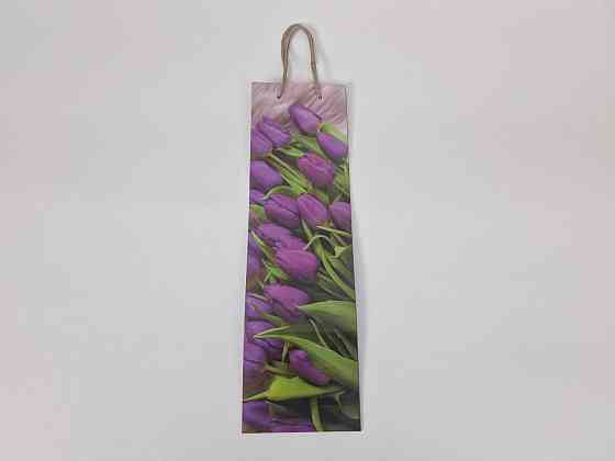 Пакет бумажный подарочный под бутылку  12/9/36(артBUT-25) (12 шт) Харьков