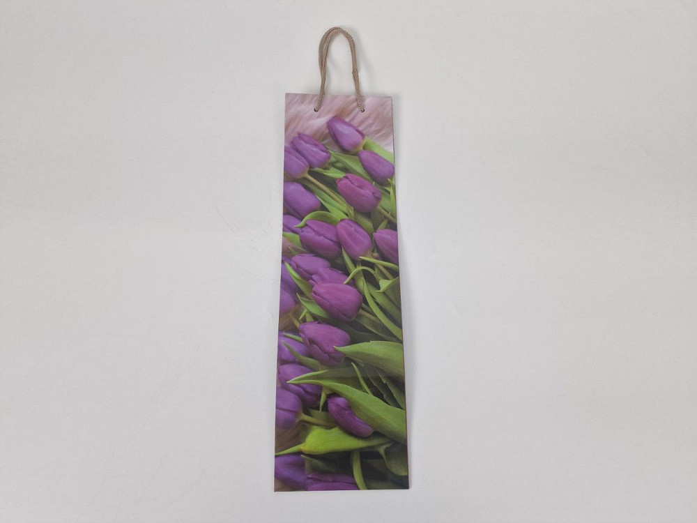 Пакет паперовий подарунковий під пляшку 12/9/36 (артBUT-25) (12 шт.) Харків - фото 2