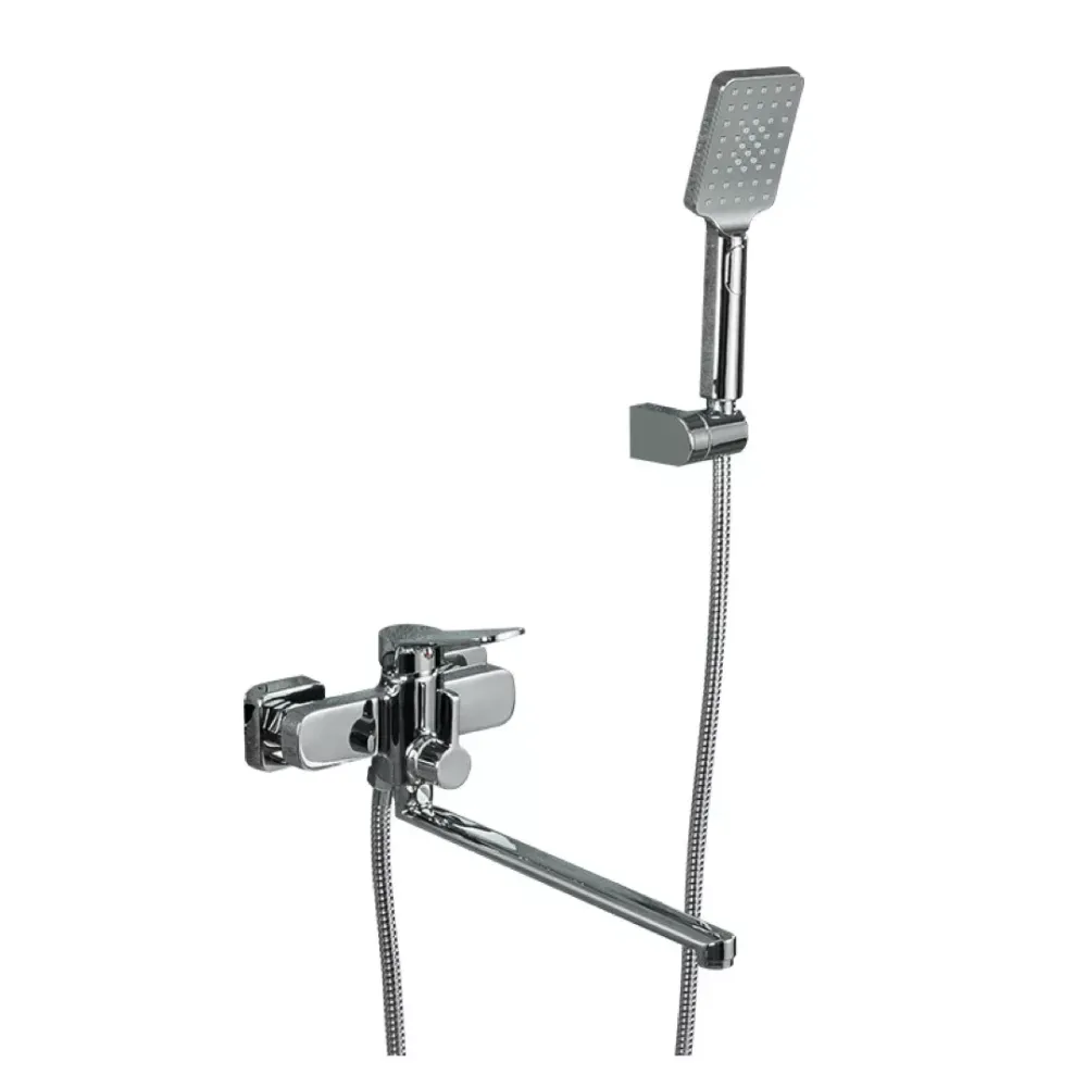 Смеситель для ванны с душевым гарнитуром Frap F2261 хром Киев - изображение 1