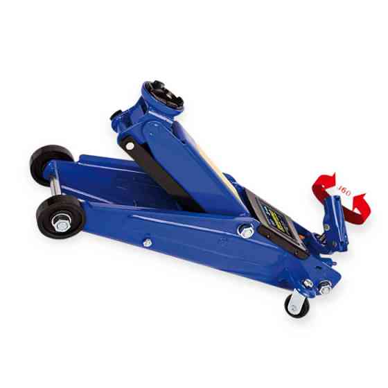 Домкрат гидравлический подкатной 3 т, 130-410 мм, 19 кг (коробка) поворотная ручка 360° Мукачево