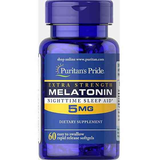 Melatonin Extra Strength 5mg - 60softgels Луцк