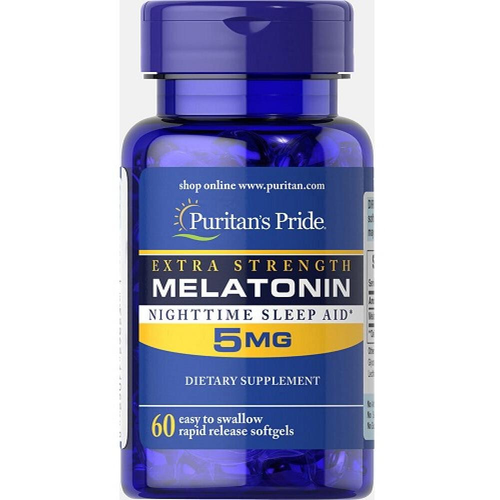 Melatonin Extra Strength 5mg - 60softgels Луцк - изображение 1