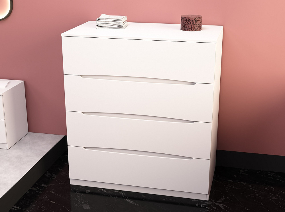 Комод Дельта №1, Белый, 1090/610/1200 Львов - изображение 4