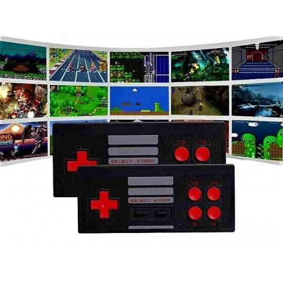 Игровая консоль приставка на подарок ребенку мужу Mini Game Box D600 HDMI, Приставка JZ-414 с ретроиграми Киев