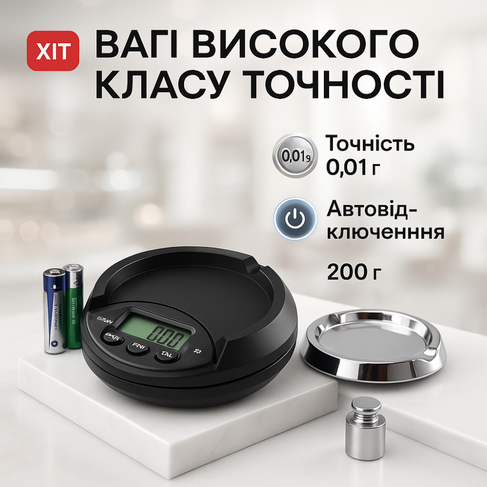 Электронные весы граммовые 200гр, Весы ювелирные электронные цифровые высокоточные MO-54 Львов - изображение 8